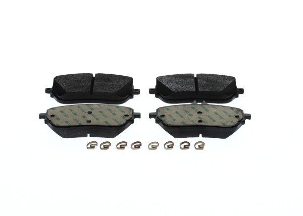 Brake Pad Set, disc brake - 0986424887 BOSCH - A0004205103, A0004206902, A0004207000